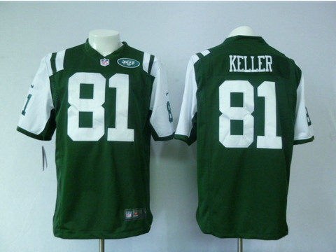 New York Jets 81 Dustin Keller Green game Nike NFL Jerseys